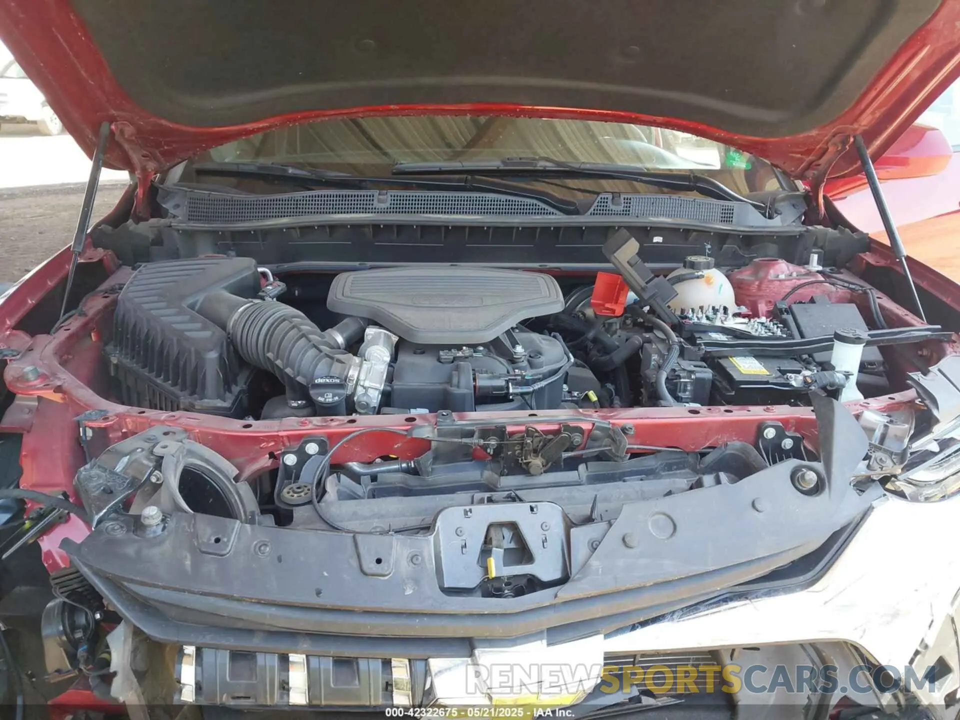 10 Фотография поврежденного автомобиля 3GNKBCRSXMS575608 CHEVROLET BLAZER 2021