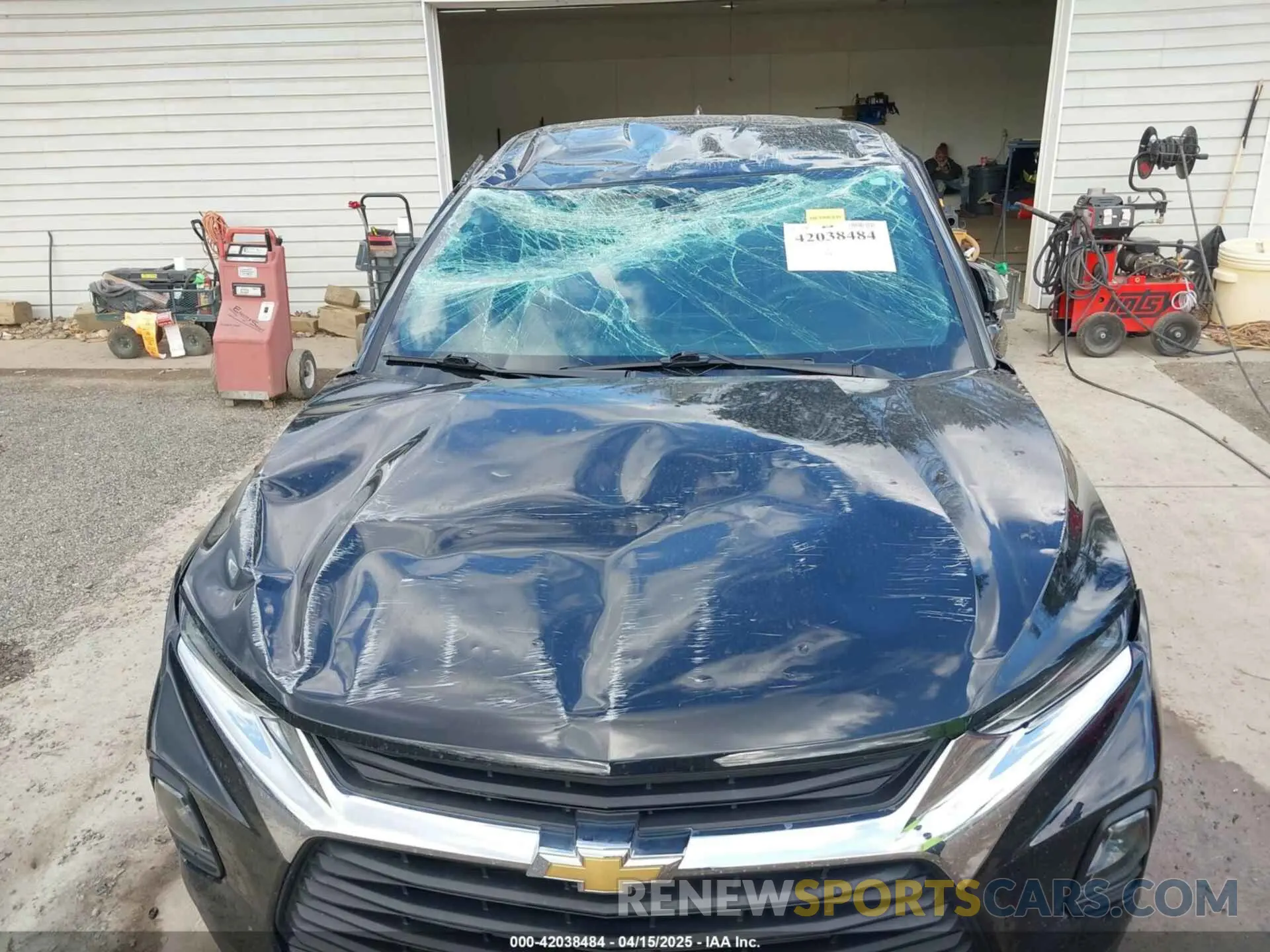 6 Photograph of a damaged car 3GNKBCRSXMS585331 CHEVROLET BLAZER 2021