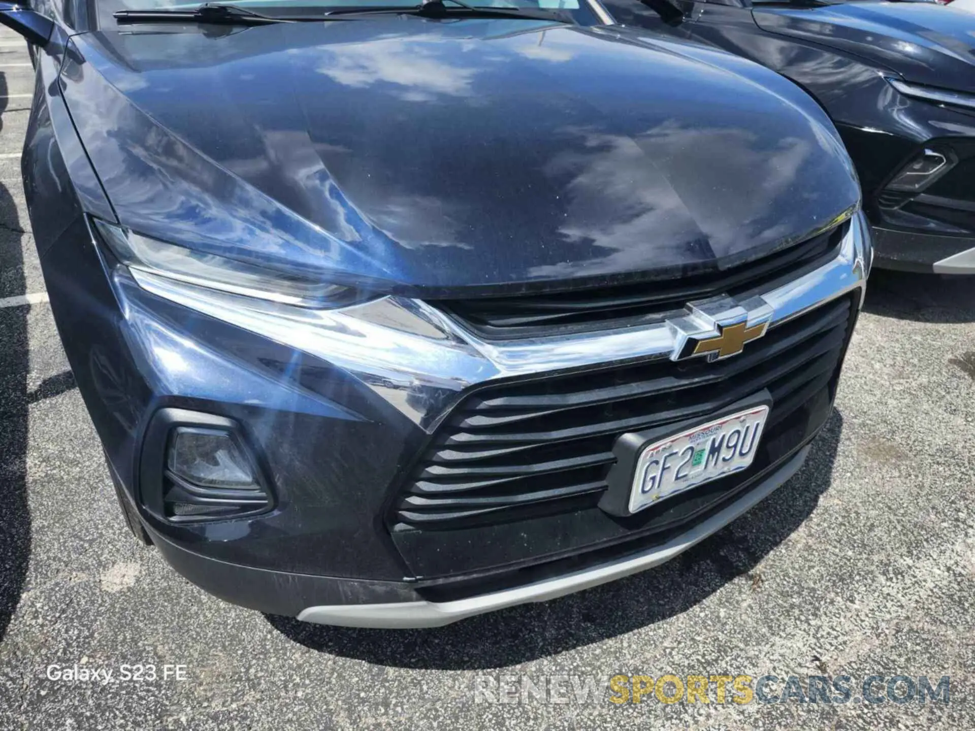 1 Photograph of a damaged car 3GNKBDR40MS551101 CHEVROLET BLAZER 2021