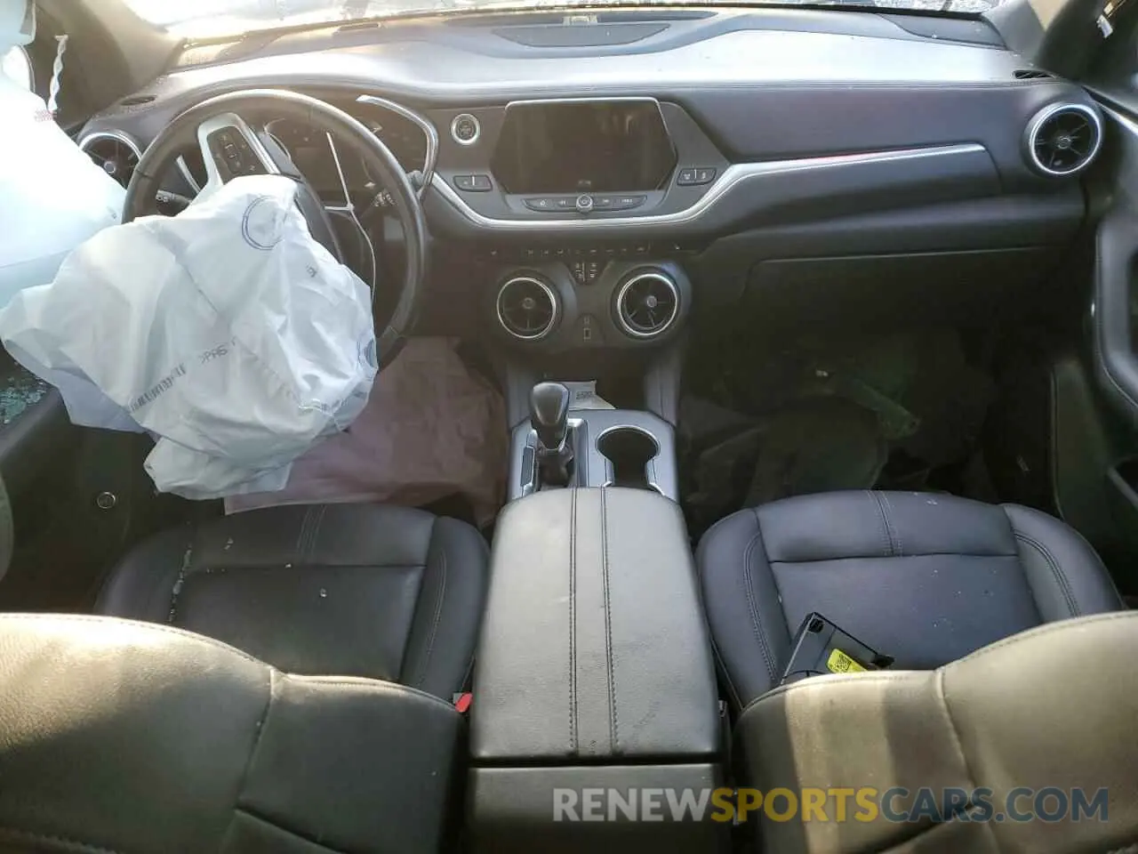 8 Фотография поврежденного автомобиля 3GNKBDRS1MS559092 CHEVROLET BLAZER 2021