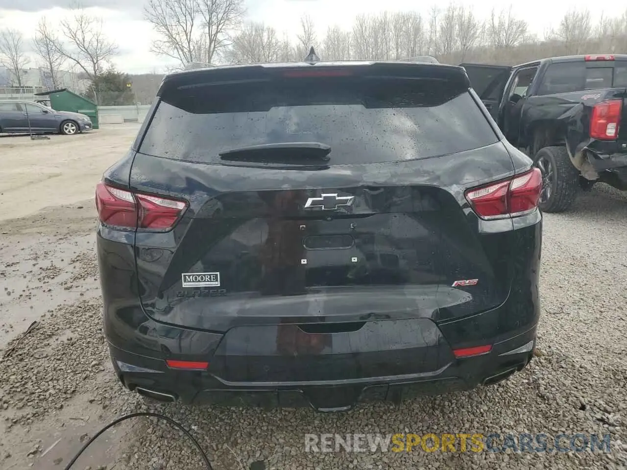 6 Фотография поврежденного автомобиля 3GNKBERS5MS528692 CHEVROLET BLAZER 2021