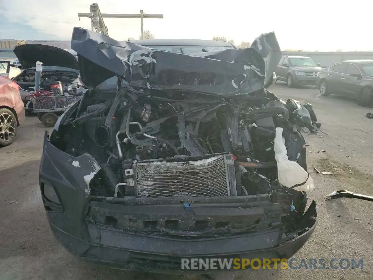 5 Photograph of a damaged car 3GNKBERS8MS534163 CHEVROLET BLAZER 2021