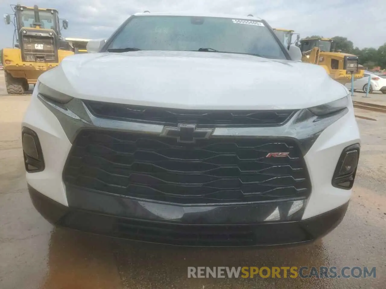 5 Photograph of a damaged car 3GNKBERS9MS571402 CHEVROLET BLAZER 2021