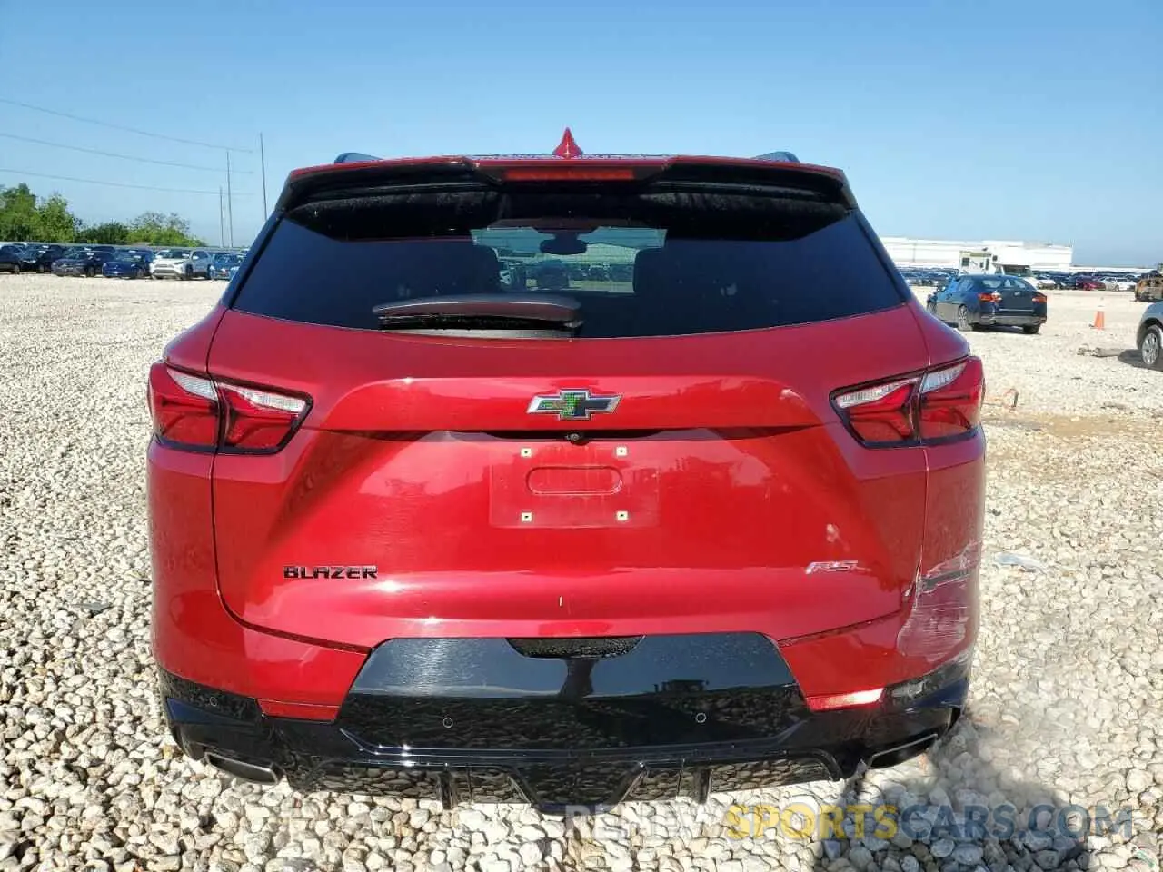 6 Photograph of a damaged car 3GNKBERSXMS521902 CHEVROLET BLAZER 2021