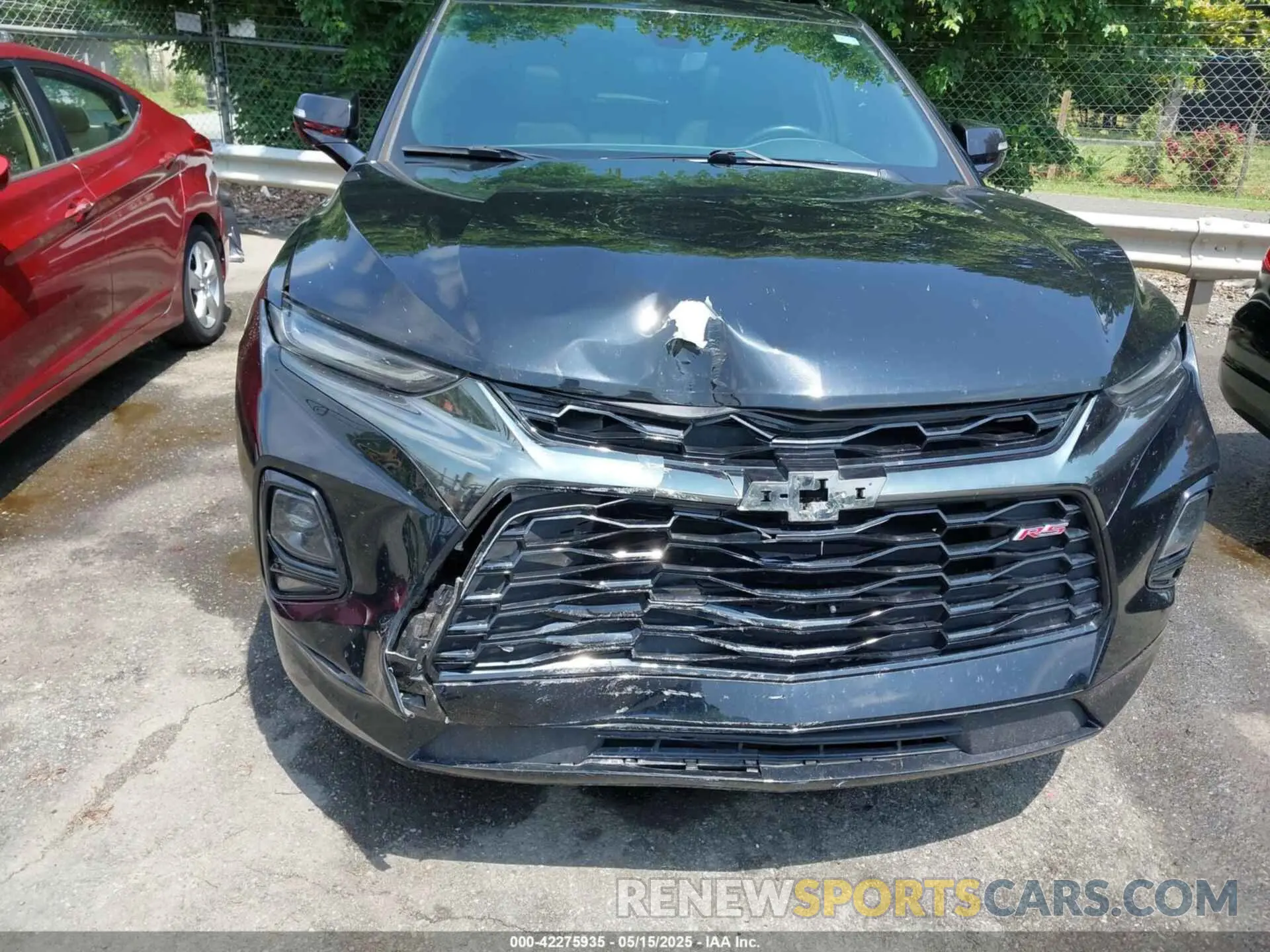 6 Фотография поврежденного автомобиля 3GNKBERSXMS552535 CHEVROLET BLAZER 2021