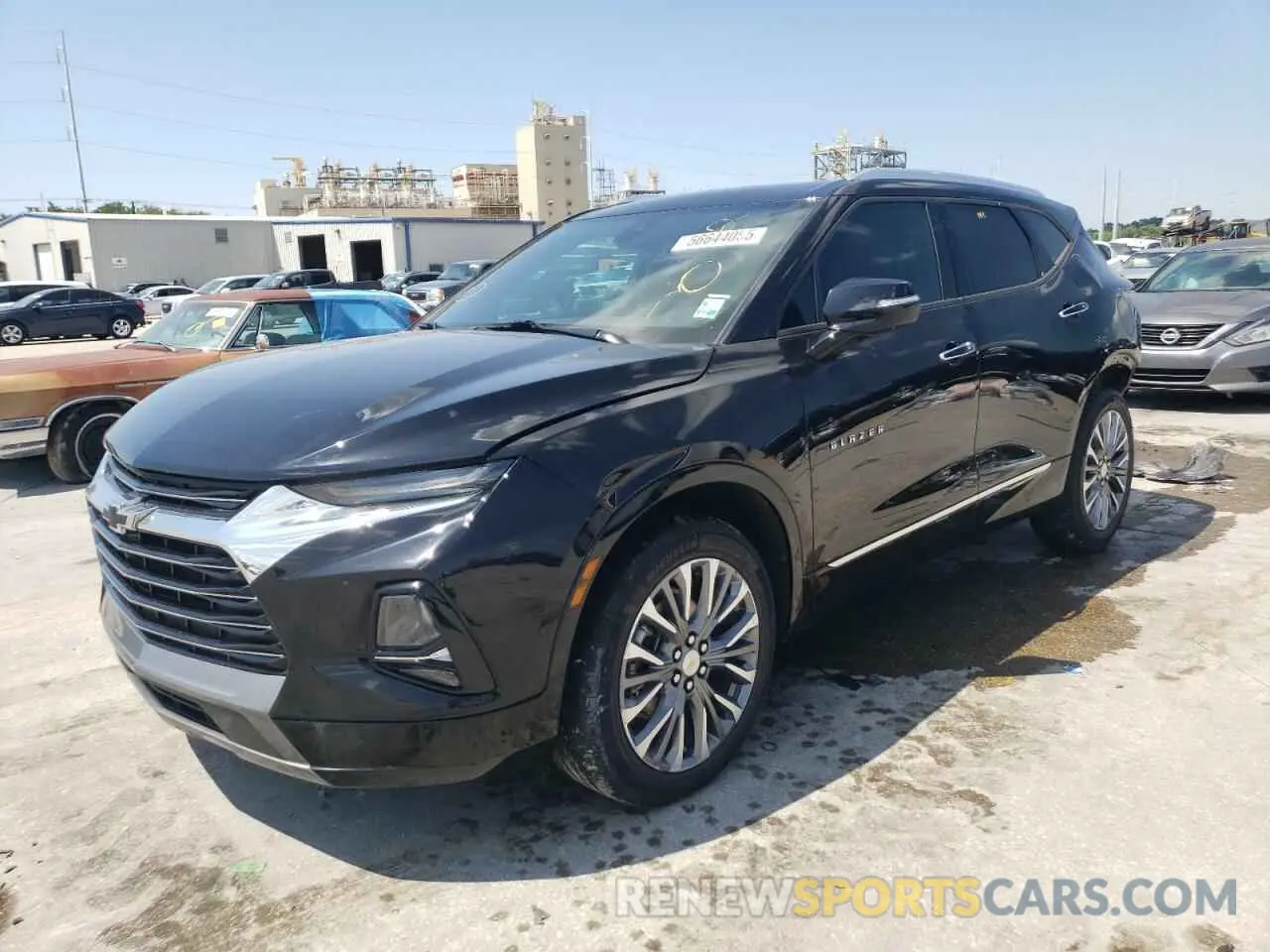 1 Photograph of a damaged car 3GNKBFRS5MS509002 CHEVROLET BLAZER 2021