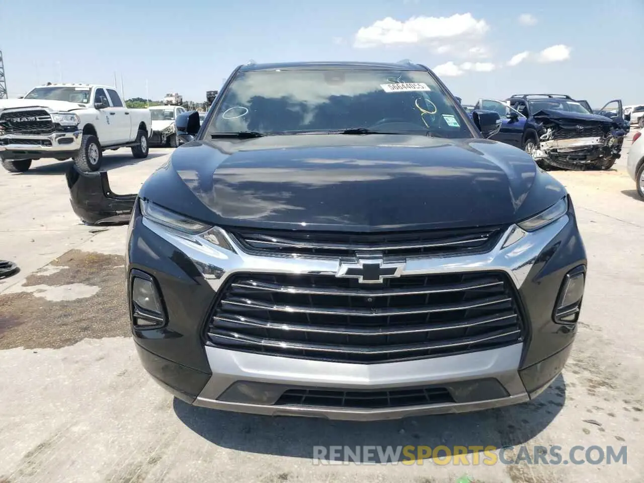 5 Photograph of a damaged car 3GNKBFRS5MS509002 CHEVROLET BLAZER 2021