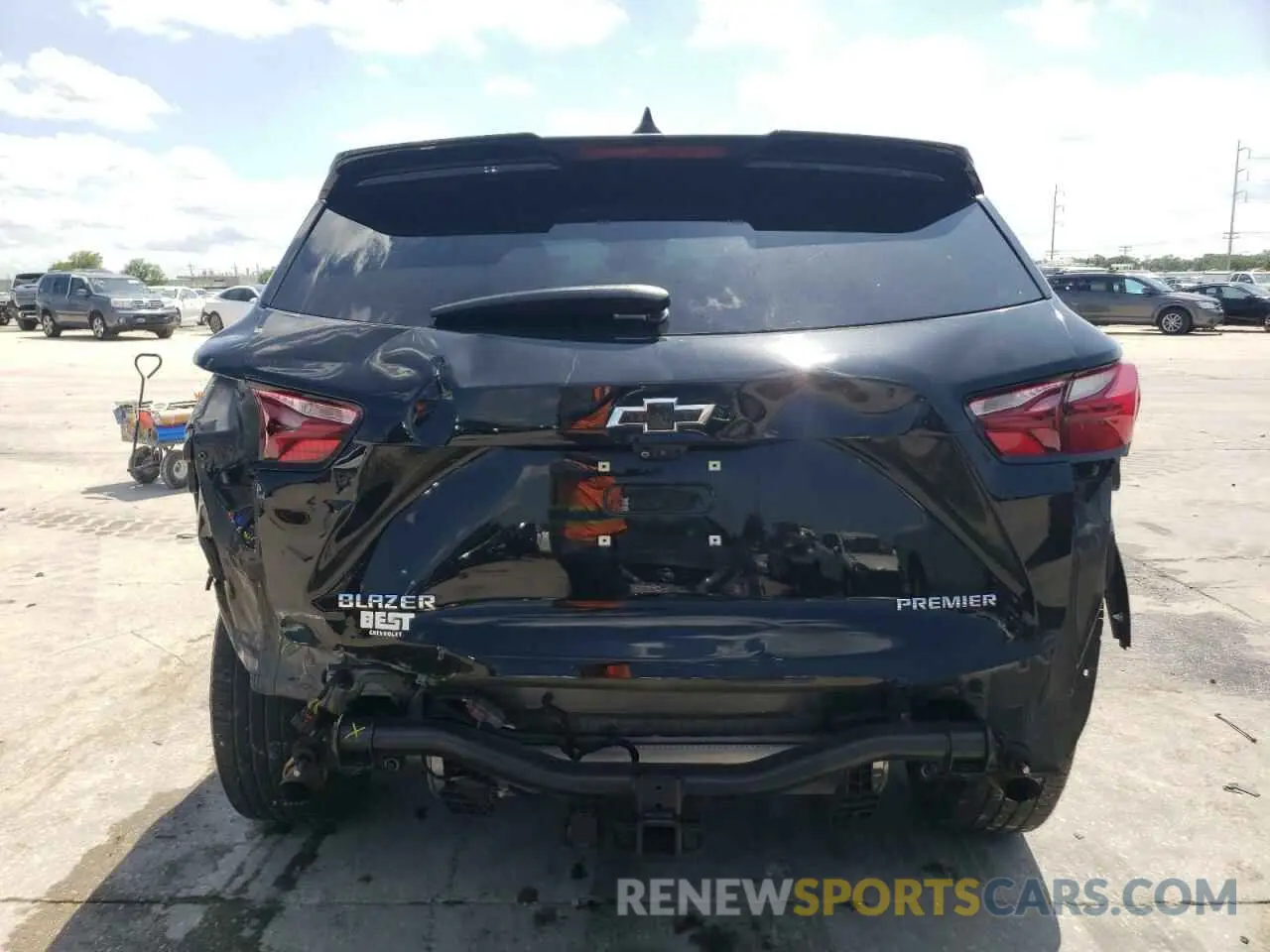 6 Photograph of a damaged car 3GNKBFRS5MS509002 CHEVROLET BLAZER 2021