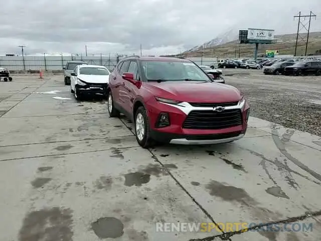 11 Фотография поврежденного автомобиля 3GNKBHR41MS555214 CHEVROLET BLAZER 2021