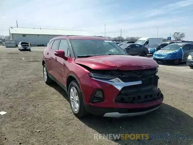 11 Photograph of a damaged car 3GNKBHR4XMS529341 CHEVROLET BLAZER 2021