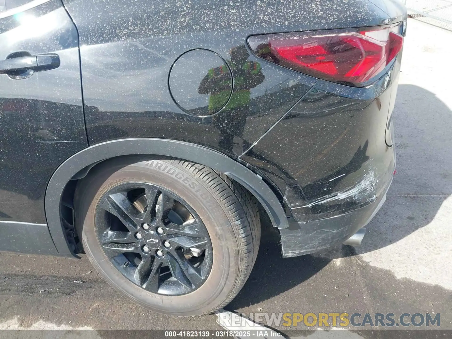 6 Photograph of a damaged car 3GNKBHRS1MS510207 CHEVROLET BLAZER 2021