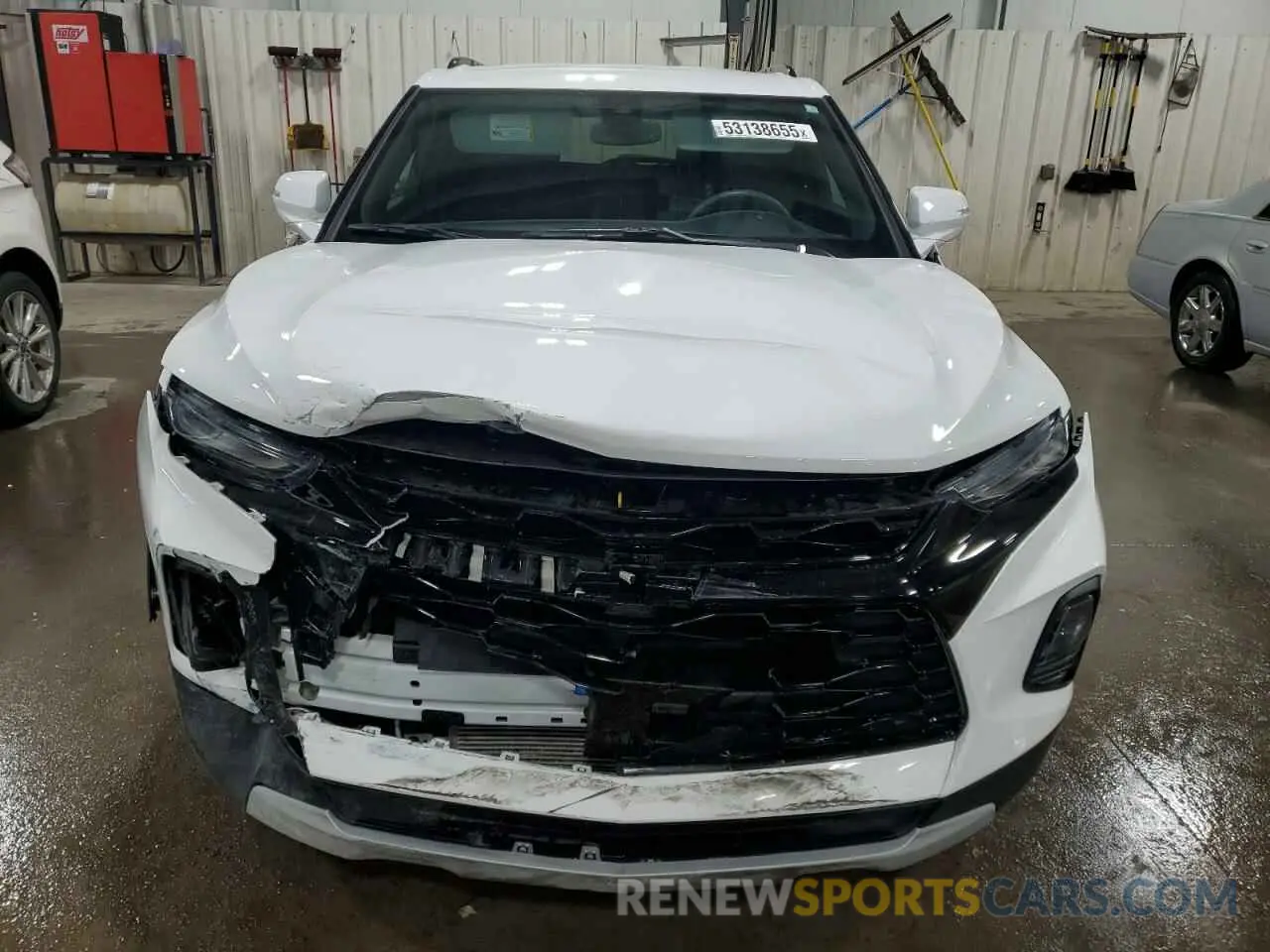 5 Photograph of a damaged car 3GNKBHRS1MS572335 CHEVROLET BLAZER 2021