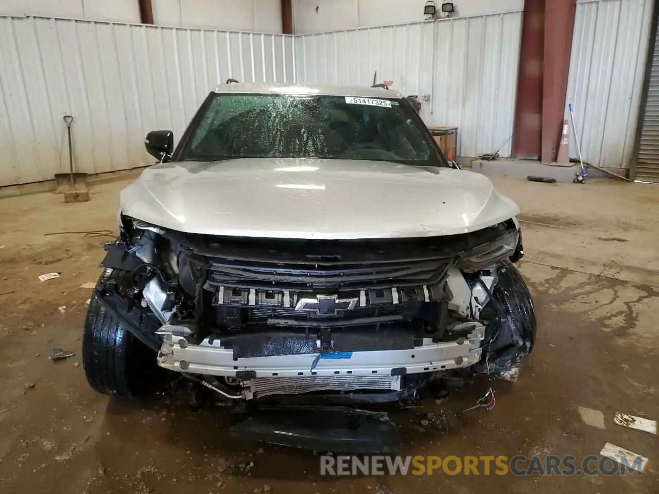 5 Photograph of a damaged car 3GNKBHRS2MS550540 CHEVROLET BLAZER 2021