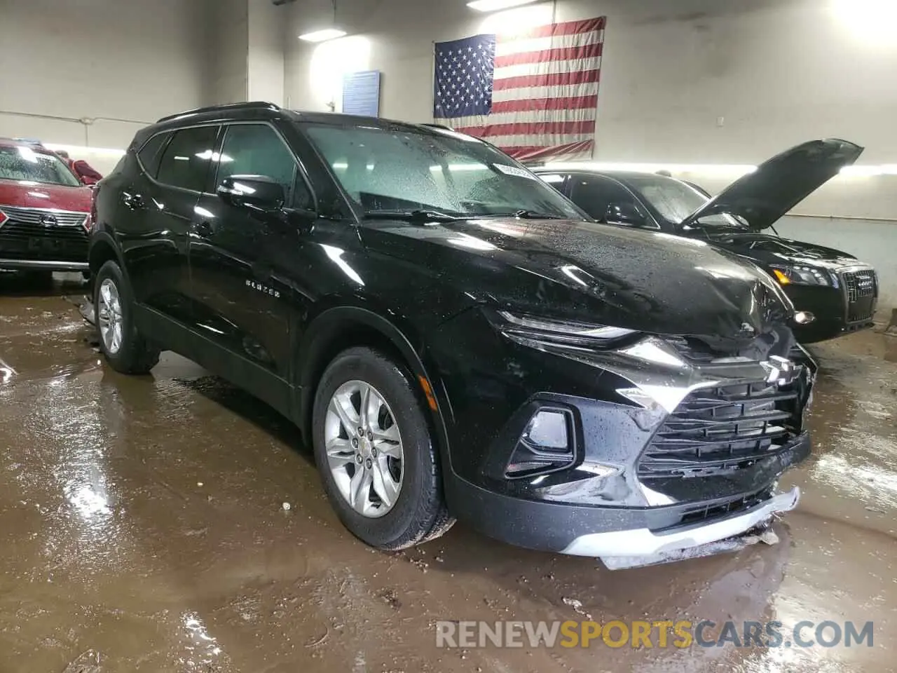 4 Photograph of a damaged car 3GNKBHRS4MS524957 CHEVROLET BLAZER 2021