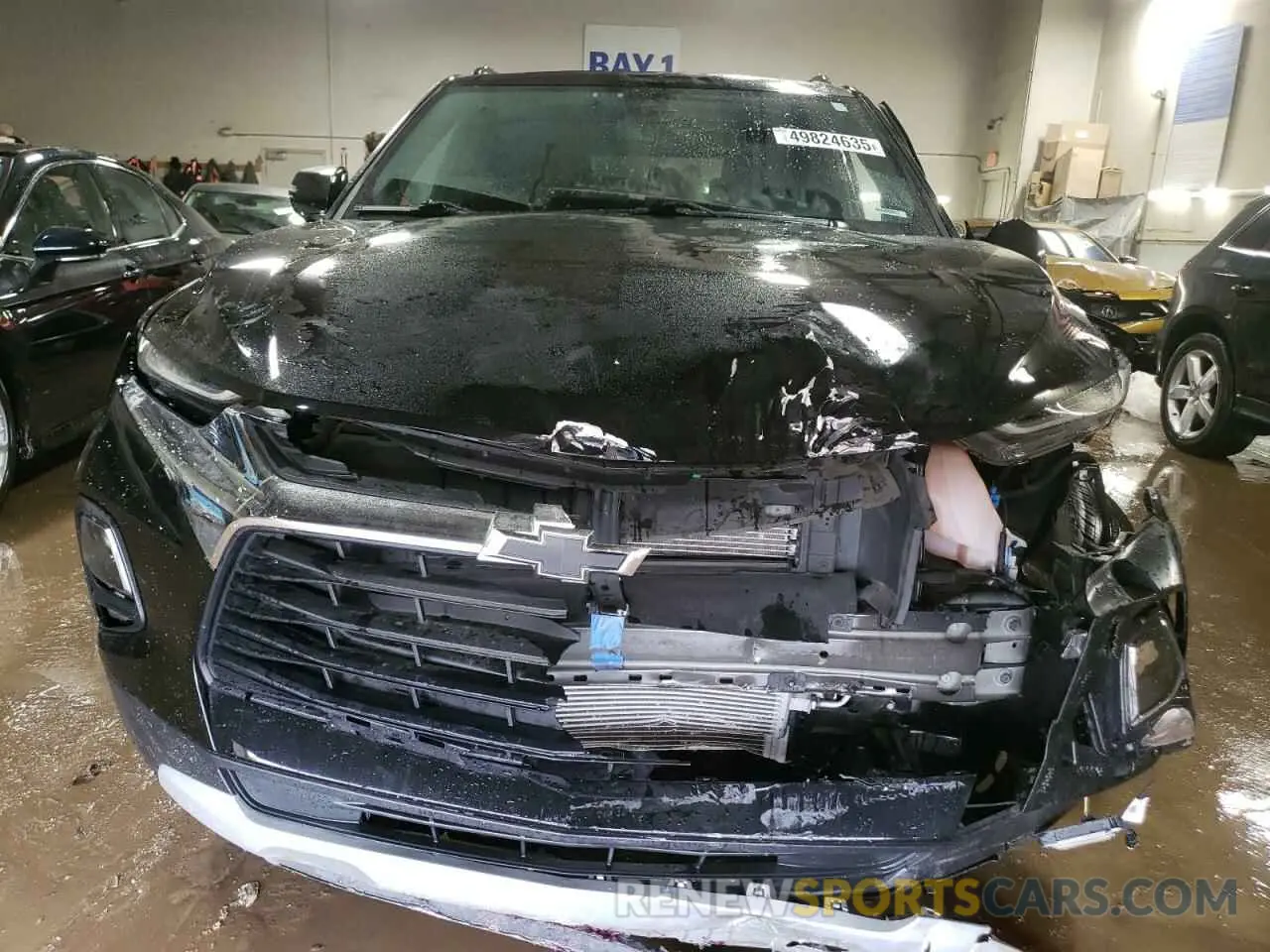 5 Photograph of a damaged car 3GNKBHRS4MS524957 CHEVROLET BLAZER 2021