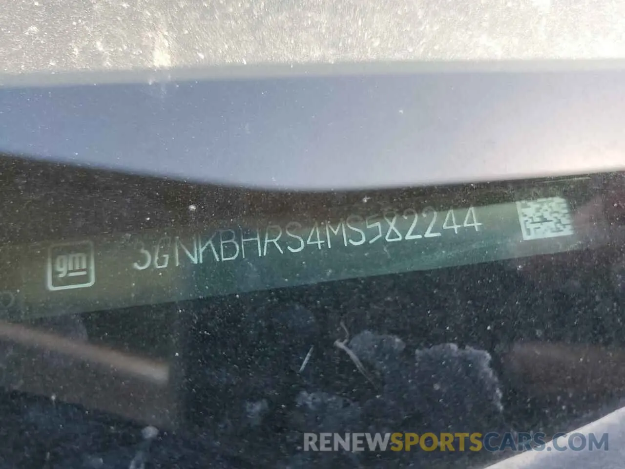 13 Photograph of a damaged car 3GNKBHRS4MS582244 CHEVROLET BLAZER 2021