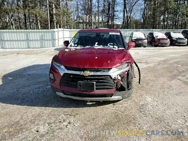 12 Photograph of a damaged car 3GNKBHRS9MS587374 CHEVROLET BLAZER 2021