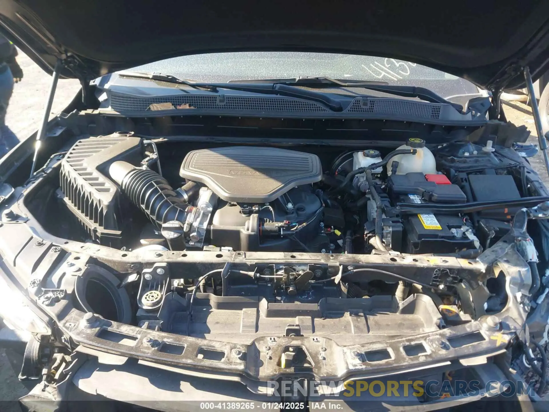 10 Photograph of a damaged car 3GNKBJRS3MS517151 CHEVROLET BLAZER 2021