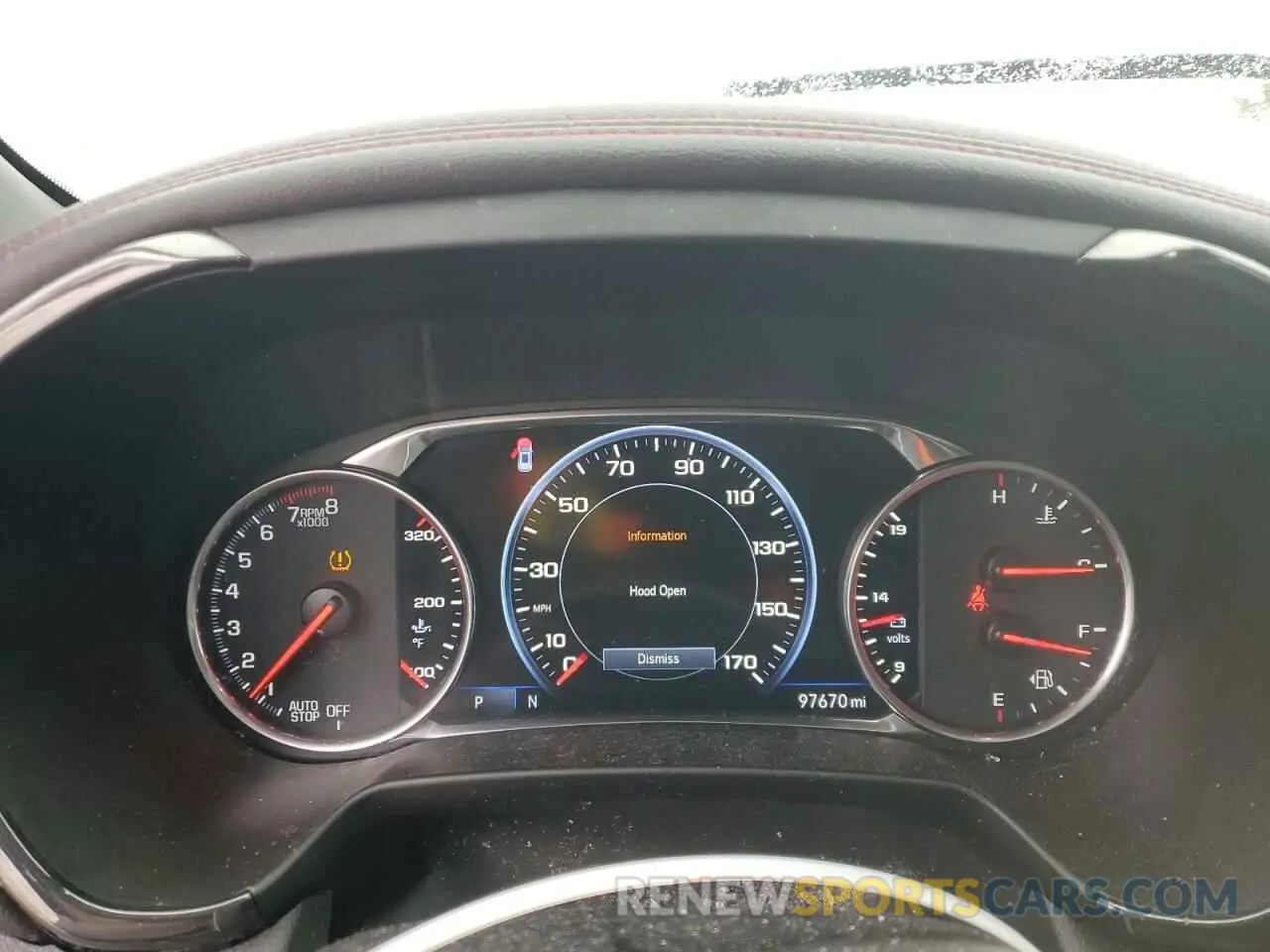 9 Фотография поврежденного автомобиля 3GNKBKRS0MS522491 CHEVROLET BLAZER 2021