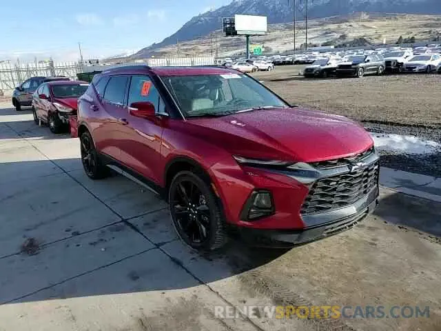 11 Фотография поврежденного автомобиля 3GNKBKRS4MS534871 CHEVROLET BLAZER 2021