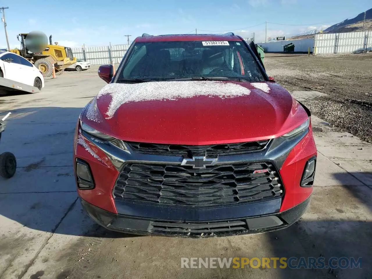 5 Фотография поврежденного автомобиля 3GNKBKRS4MS534871 CHEVROLET BLAZER 2021