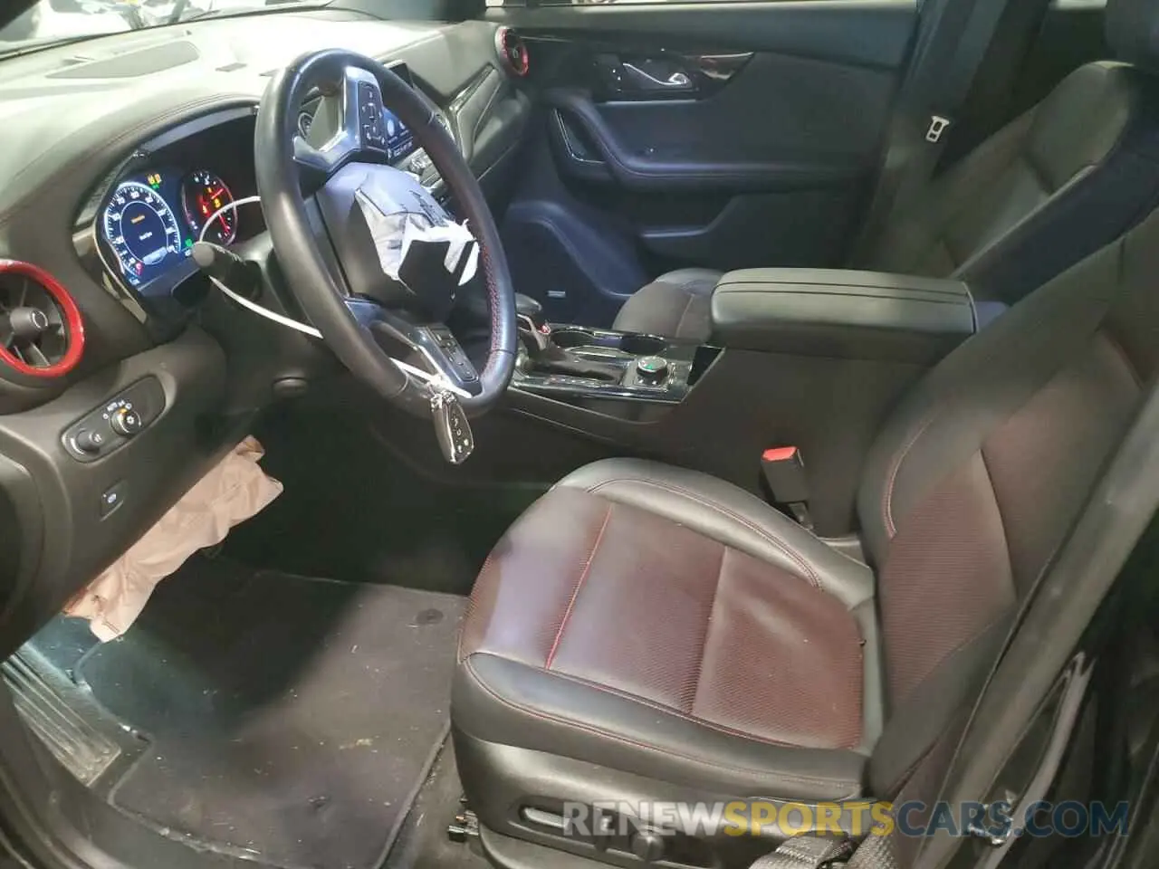 7 Фотография поврежденного автомобиля 3GNKBKRS6MS523726 CHEVROLET BLAZER 2021