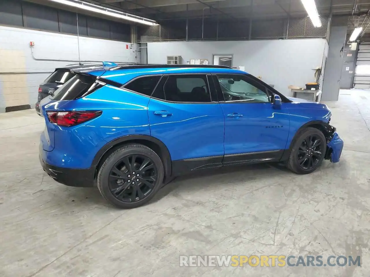 3 Photograph of a damaged car 3GNKBKRS8MS542374 CHEVROLET BLAZER 2021