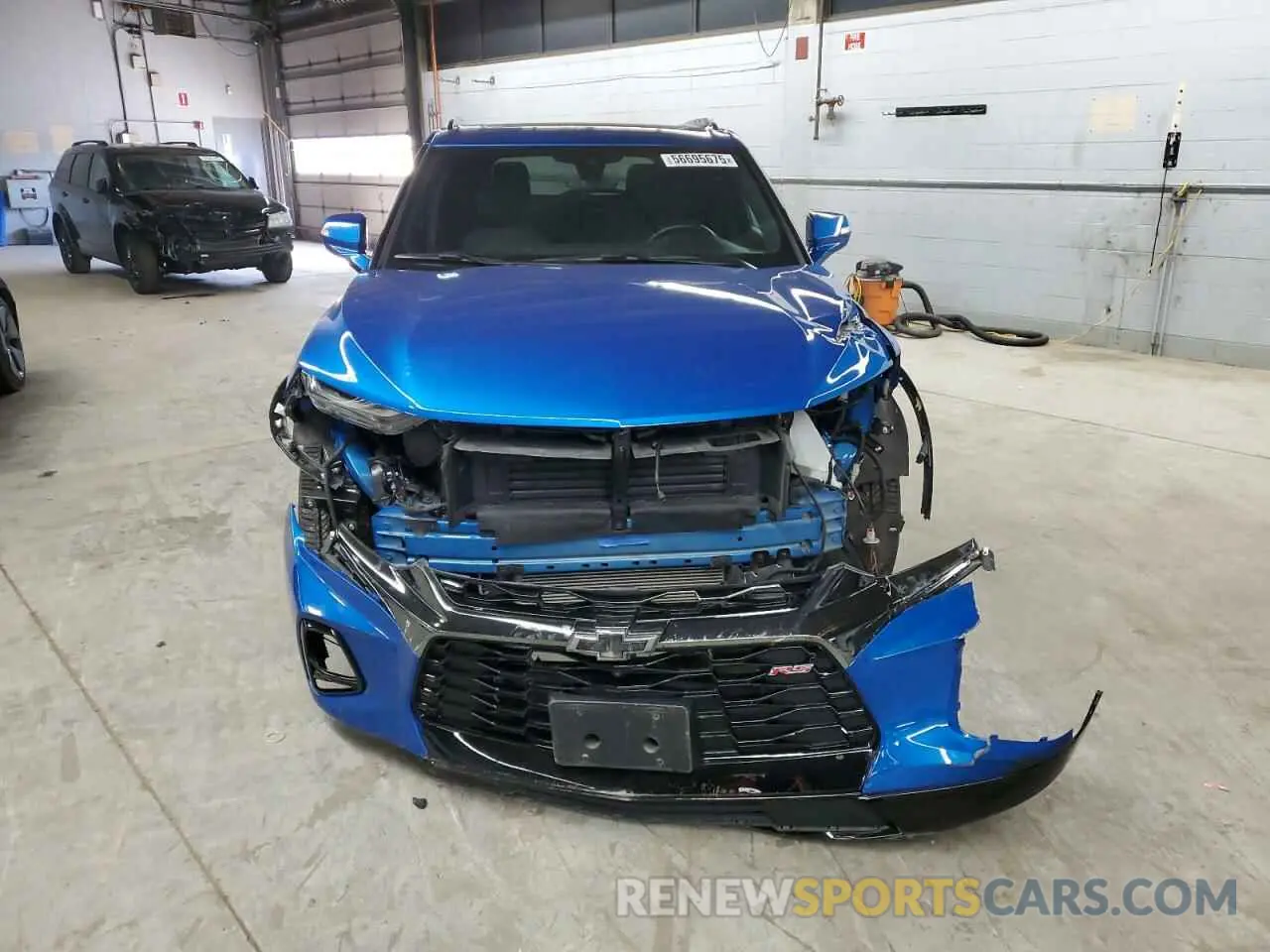 5 Photograph of a damaged car 3GNKBKRS8MS542374 CHEVROLET BLAZER 2021