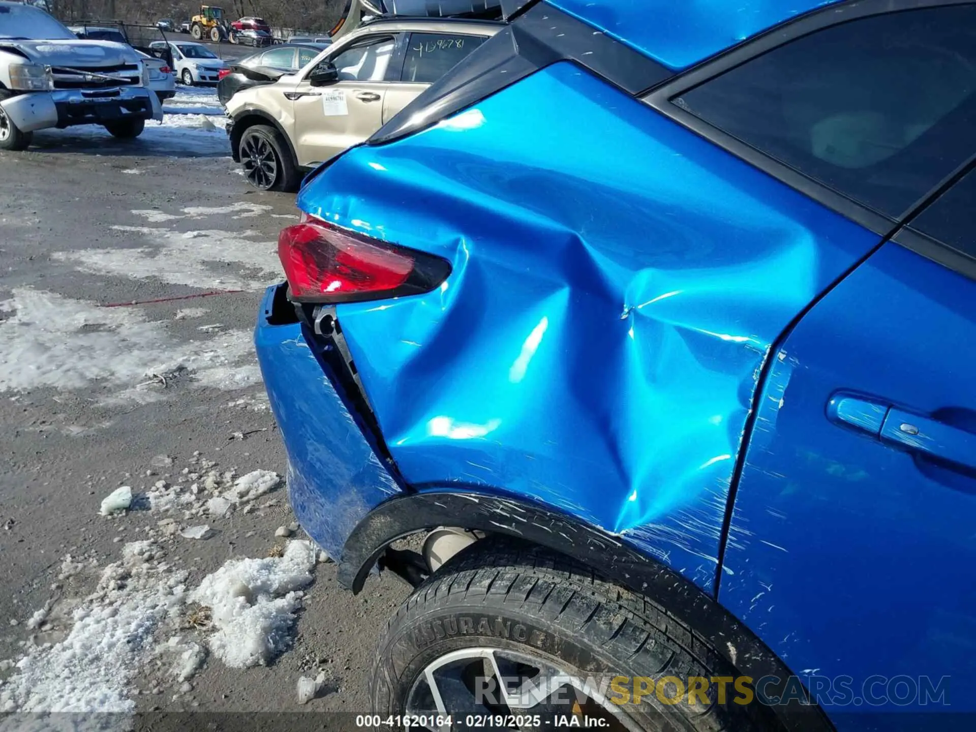 20 Фотография поврежденного автомобиля 3GNKBKRS9MS529505 CHEVROLET BLAZER 2021