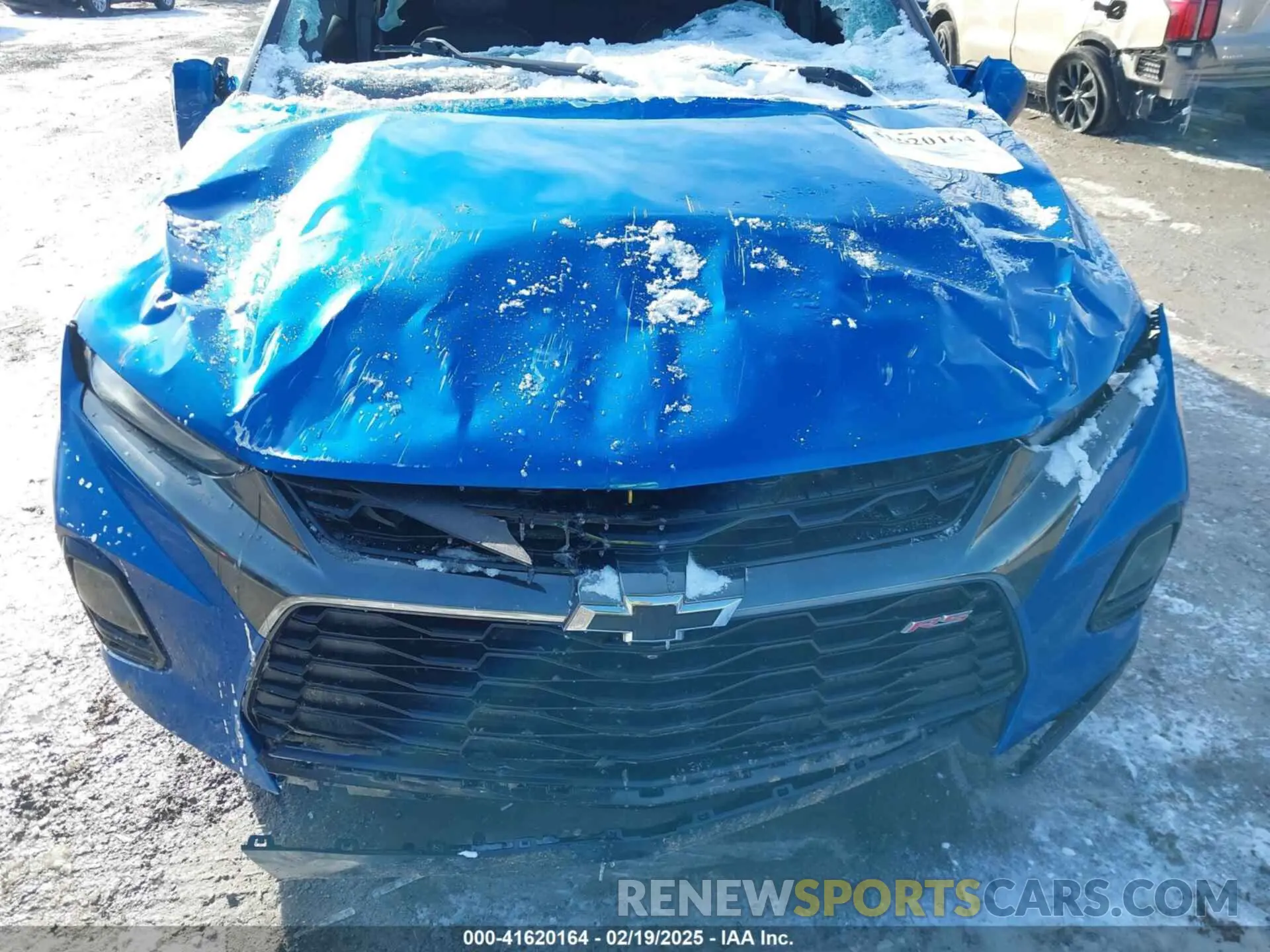 6 Фотография поврежденного автомобиля 3GNKBKRS9MS529505 CHEVROLET BLAZER 2021