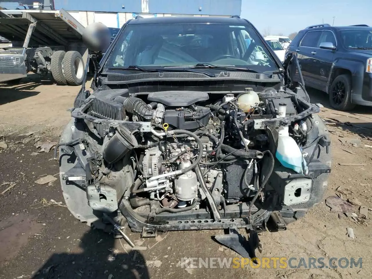 5 Фотография поврежденного автомобиля 3GNKBKRS9MS544375 CHEVROLET BLAZER 2021