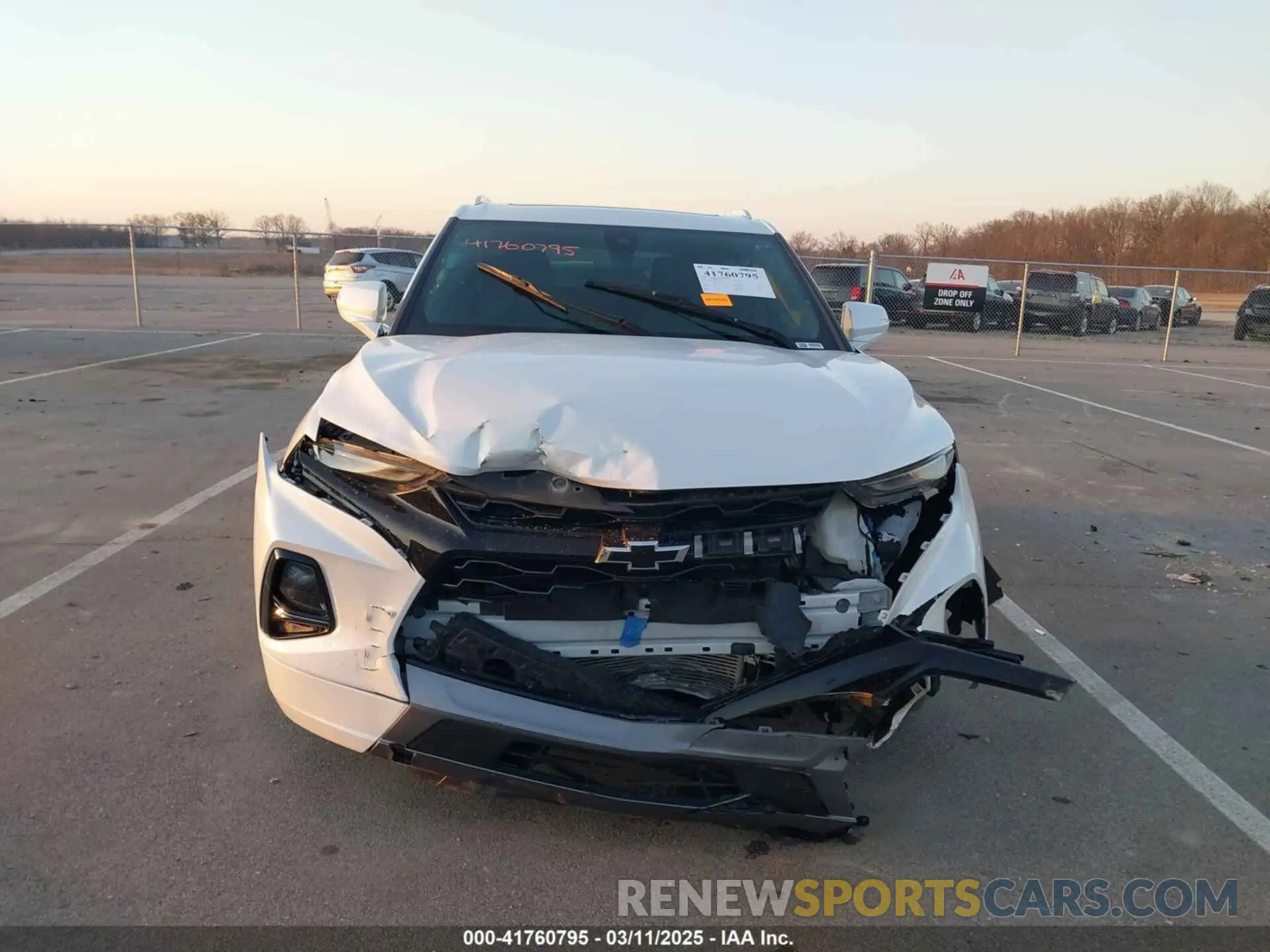 12 Photograph of a damaged car 3GNKBLRS6MS563360 CHEVROLET BLAZER 2021