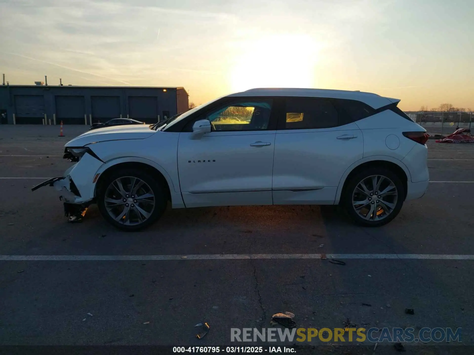 14 Photograph of a damaged car 3GNKBLRS6MS563360 CHEVROLET BLAZER 2021