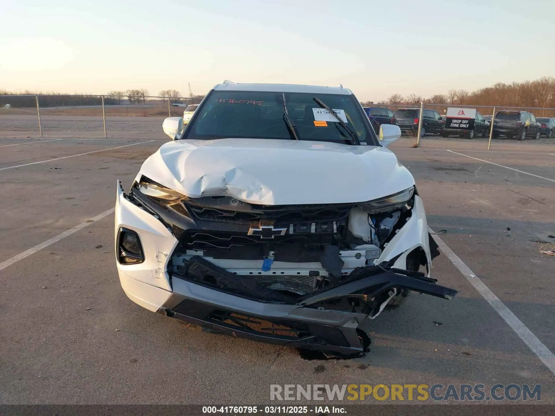 6 Photograph of a damaged car 3GNKBLRS6MS563360 CHEVROLET BLAZER 2021