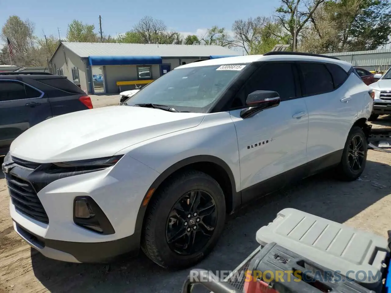 1 Фотография поврежденного автомобиля 3GNKBCR41NS188447 CHEVROLET BLAZER 2022