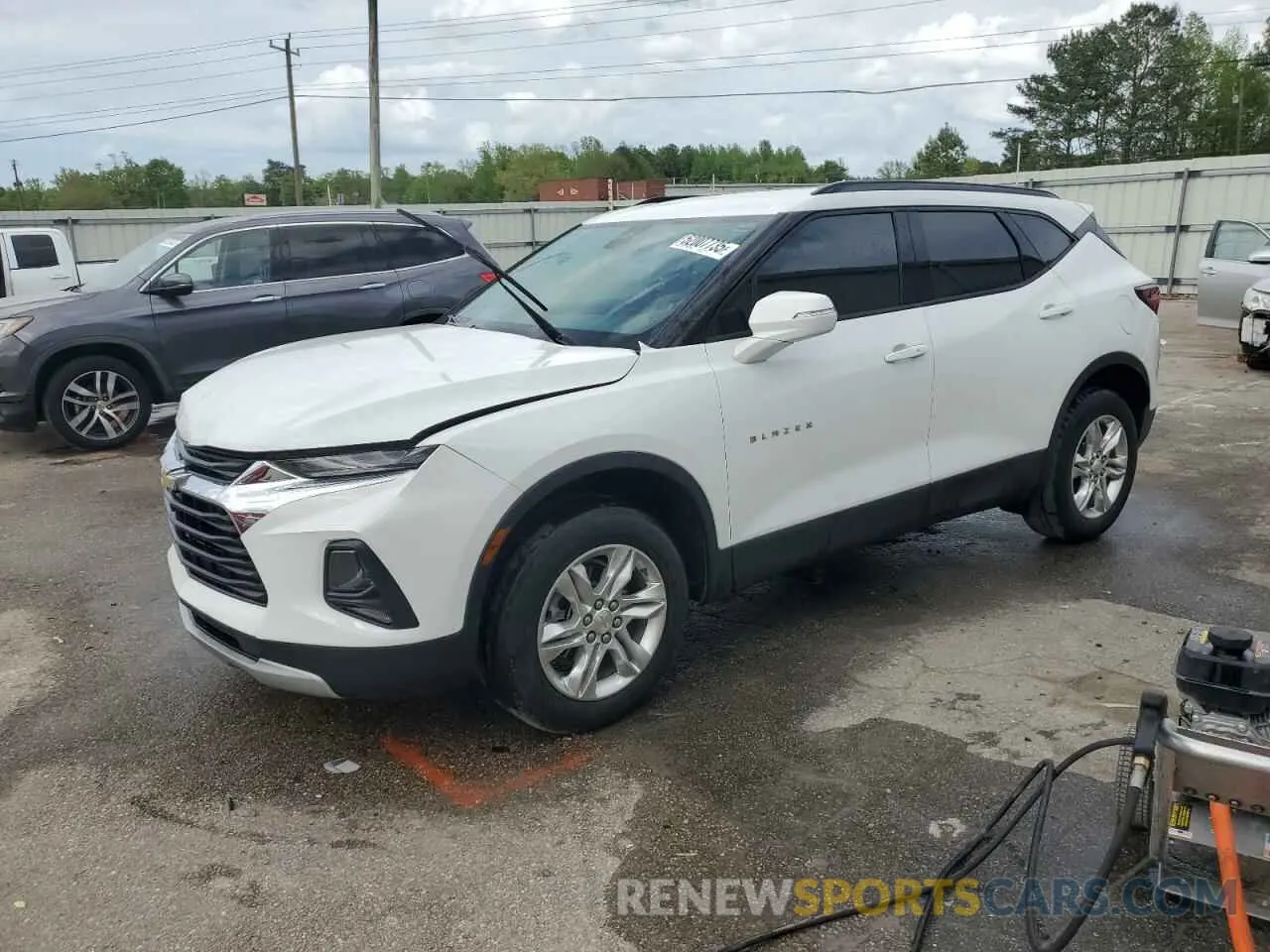 1 Фотография поврежденного автомобиля 3GNKBCR42NS125647 CHEVROLET BLAZER 2022