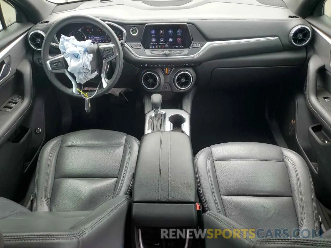 8 Фотография поврежденного автомобиля 3GNKBCR42NS125647 CHEVROLET BLAZER 2022