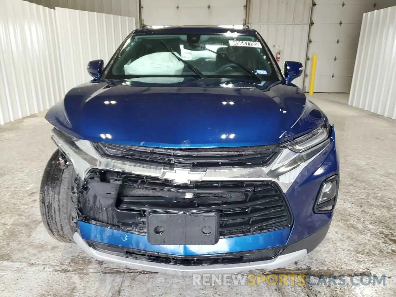 5 Фотография поврежденного автомобиля 3GNKBCR42NS203117 CHEVROLET BLAZER 2022