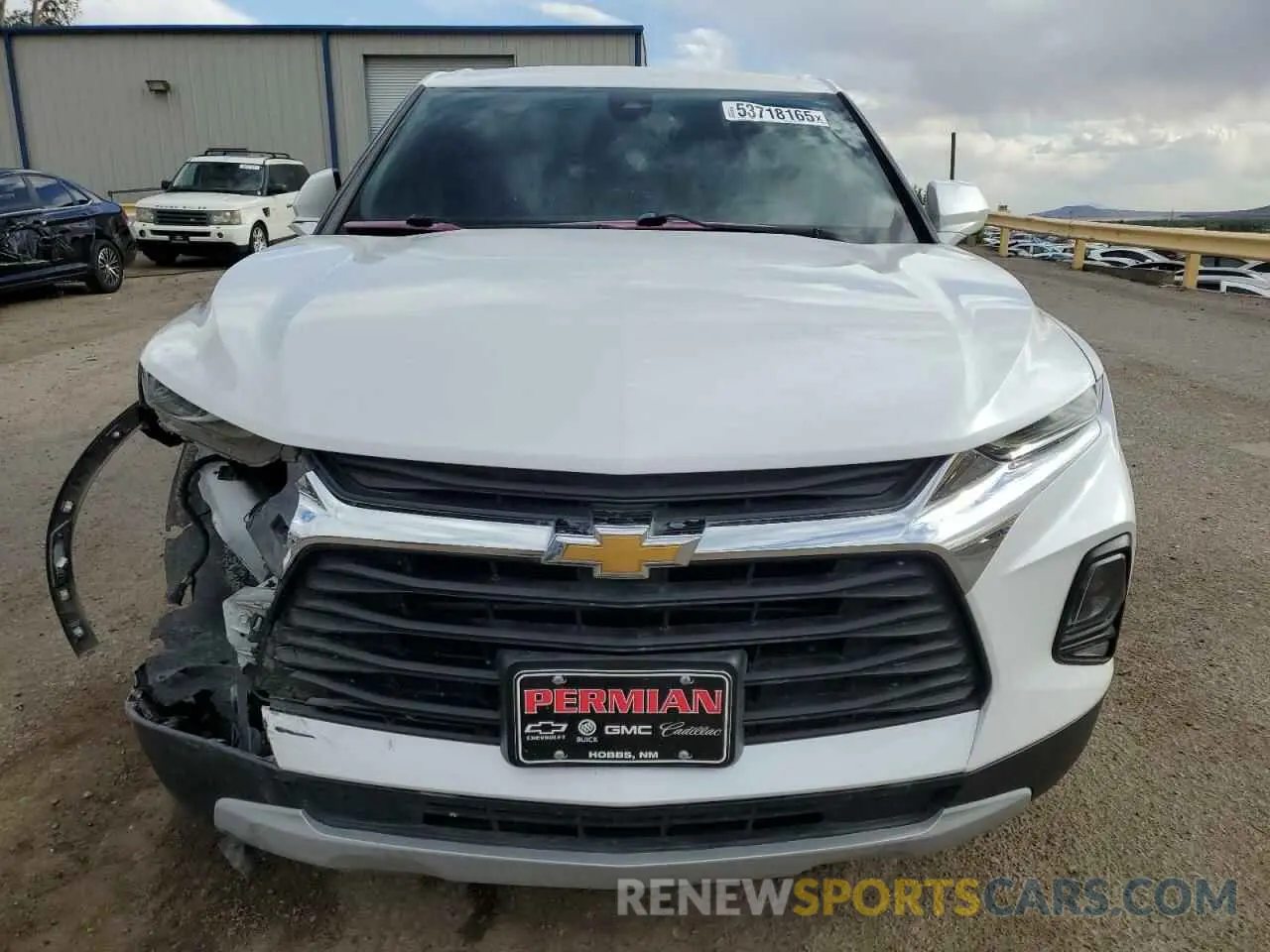 5 Фотография поврежденного автомобиля 3GNKBCR45NS120832 CHEVROLET BLAZER 2022
