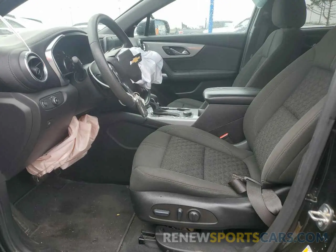 7 Photograph of a damaged car 3GNKBCR45NS214340 CHEVROLET BLAZER 2022