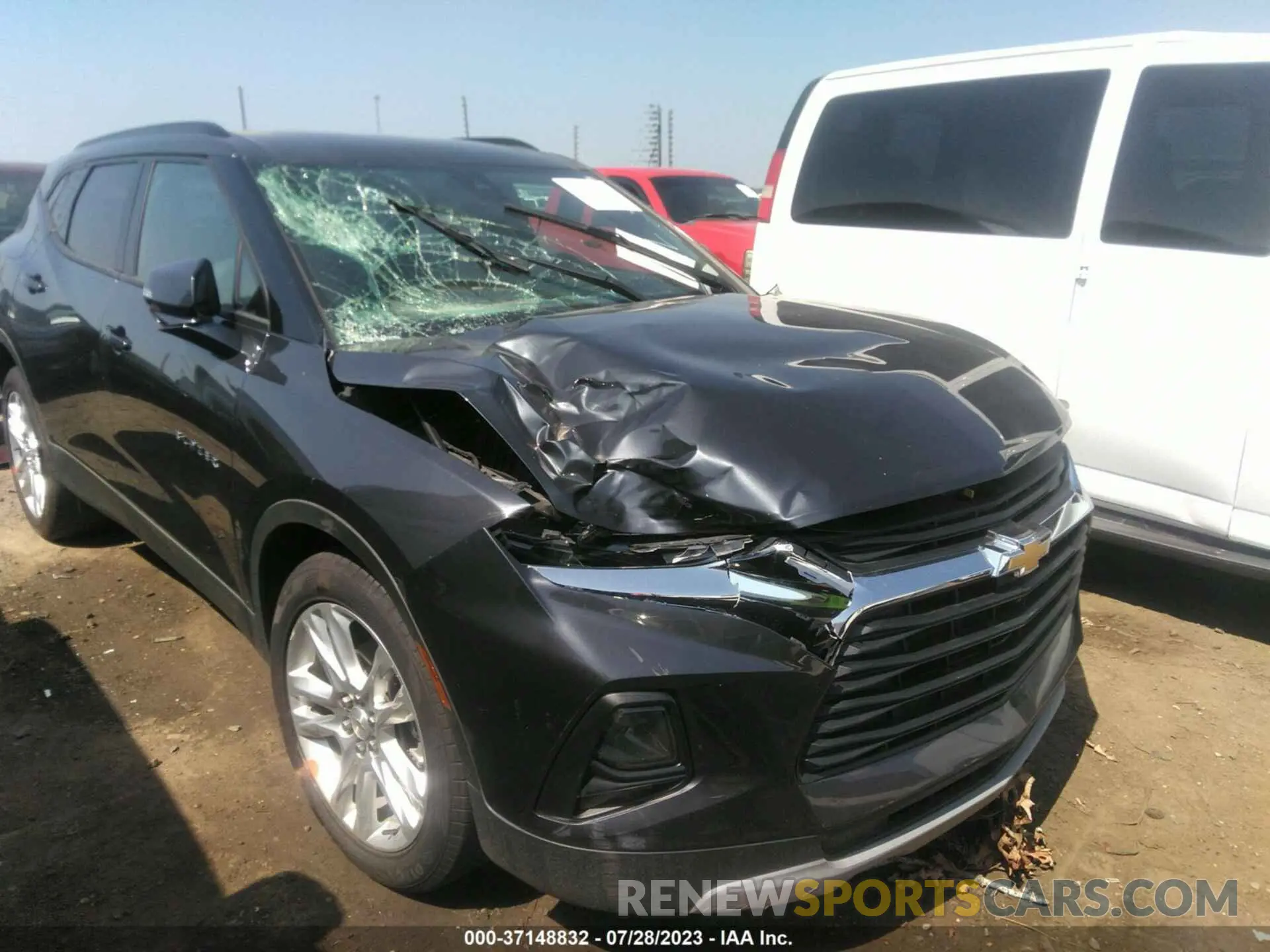 6 Фотография поврежденного автомобиля 3GNKBDRS0NS165505 CHEVROLET BLAZER 2022
