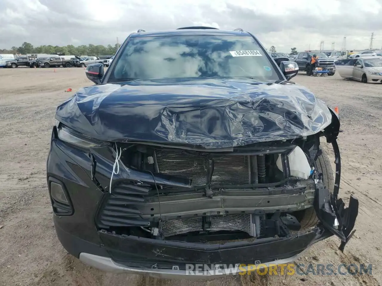 5 Photograph of a damaged car 3GNKBDRSXNS149893 CHEVROLET BLAZER 2022