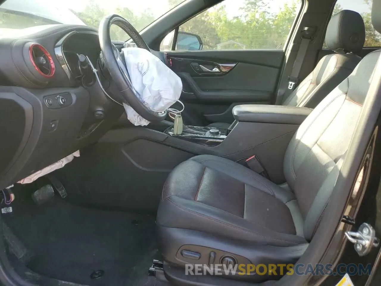 7 Photograph of a damaged car 3GNKBERS2NS215147 CHEVROLET BLAZER 2022