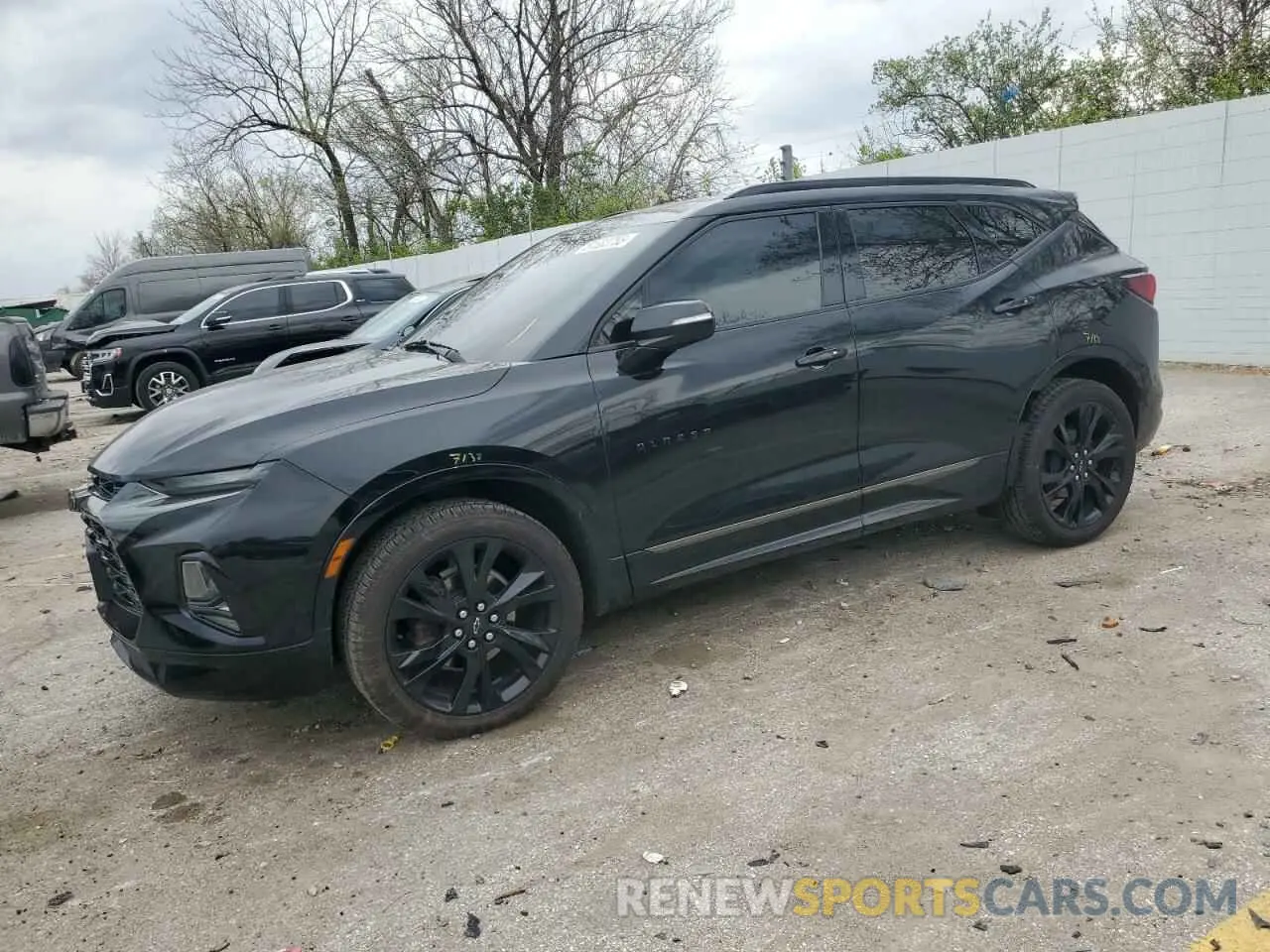 1 Фотография поврежденного автомобиля 3GNKBERS7NS131700 CHEVROLET BLAZER 2022