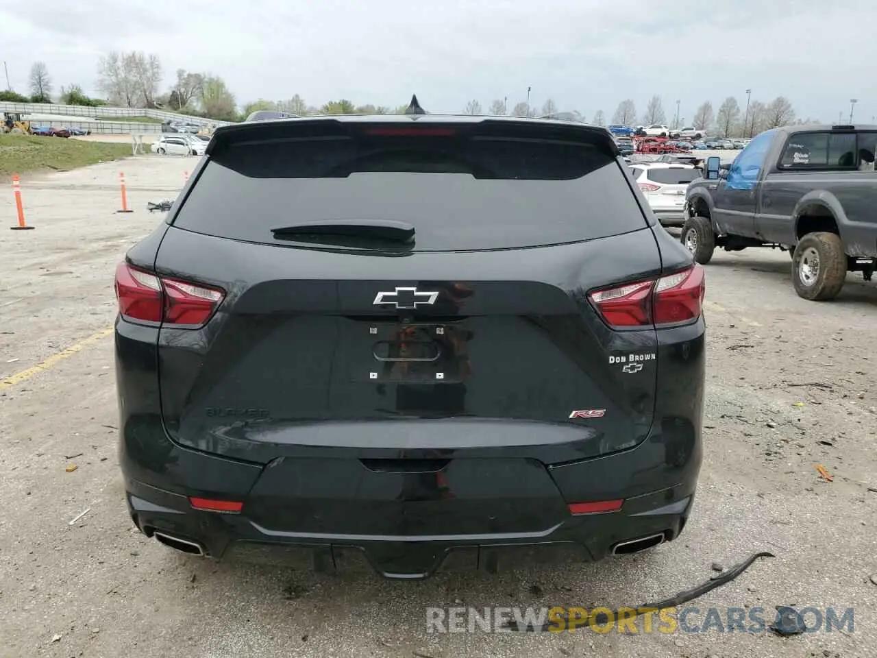 6 Фотография поврежденного автомобиля 3GNKBERS7NS131700 CHEVROLET BLAZER 2022
