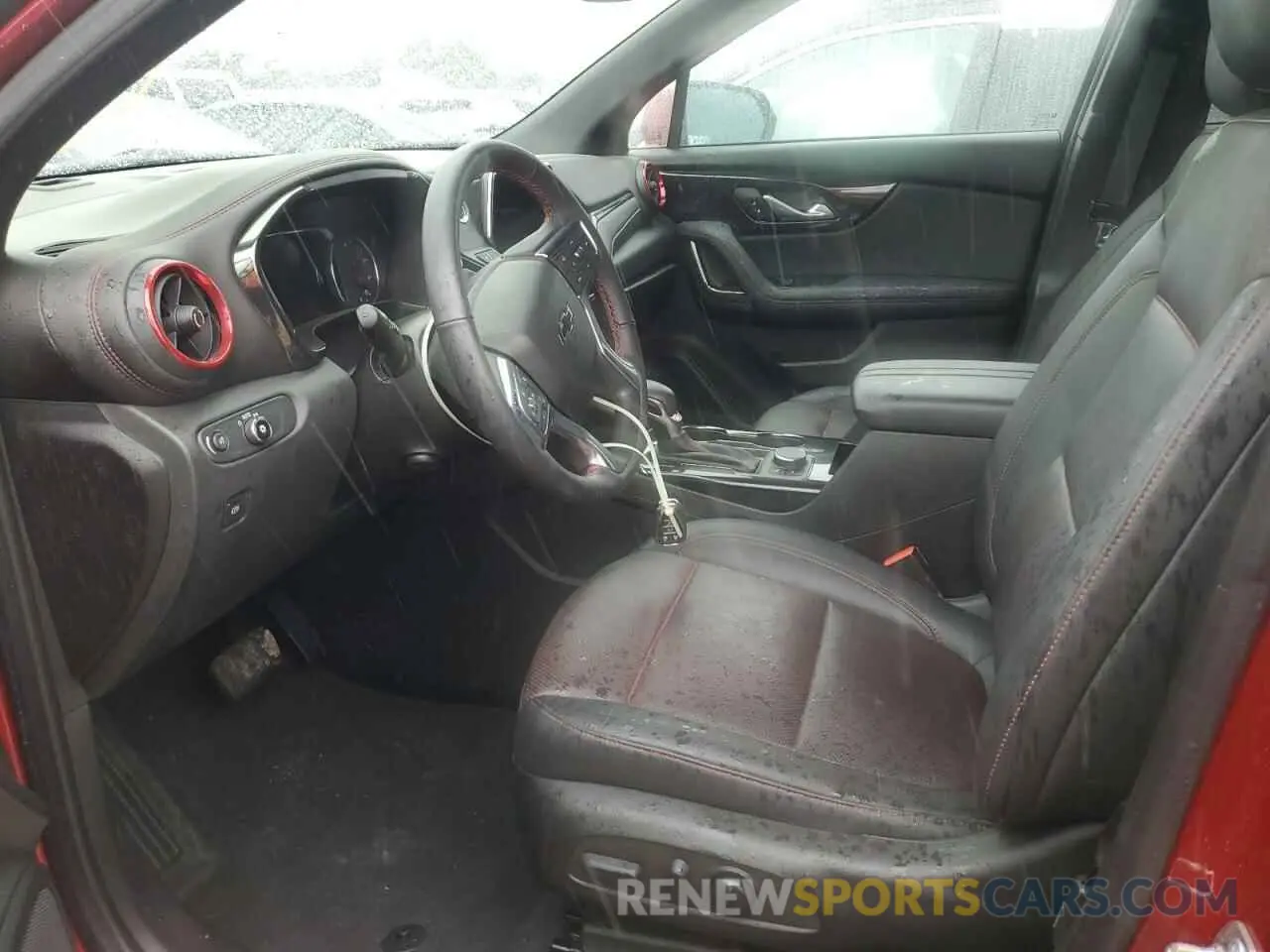 7 Photograph of a damaged car 3GNKBERS7NS136492 CHEVROLET BLAZER 2022