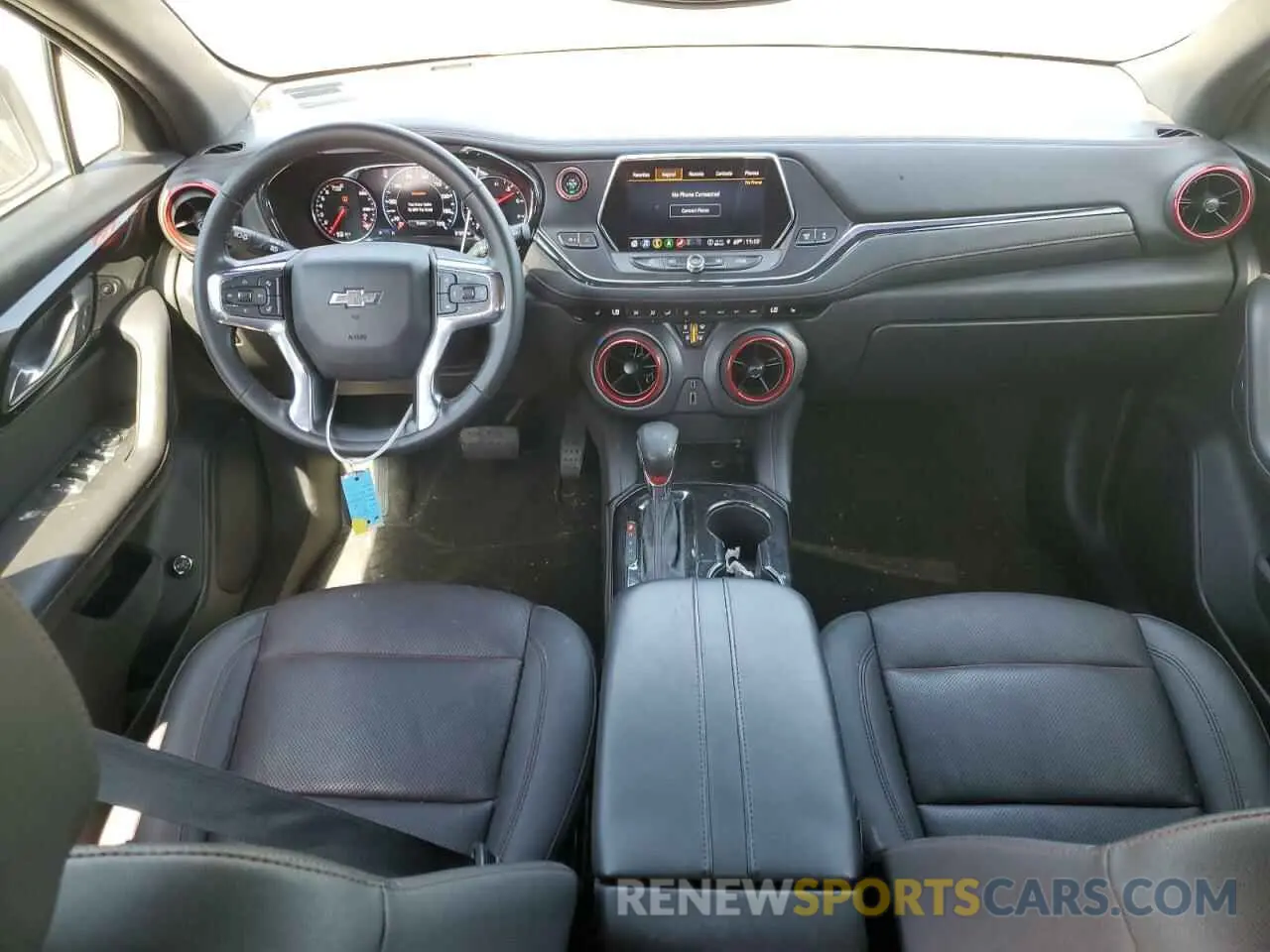 8 Фотография поврежденного автомобиля 3GNKBERS9NS224072 CHEVROLET BLAZER 2022