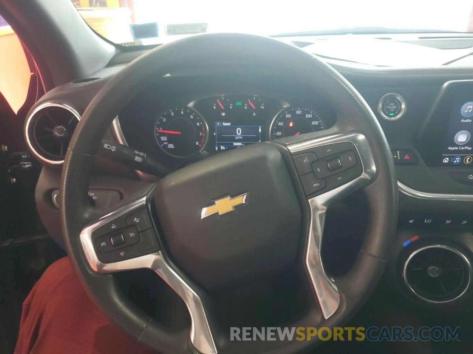 8 Photograph of a damaged car 3GNKBHR41NS212484 CHEVROLET BLAZER 2022