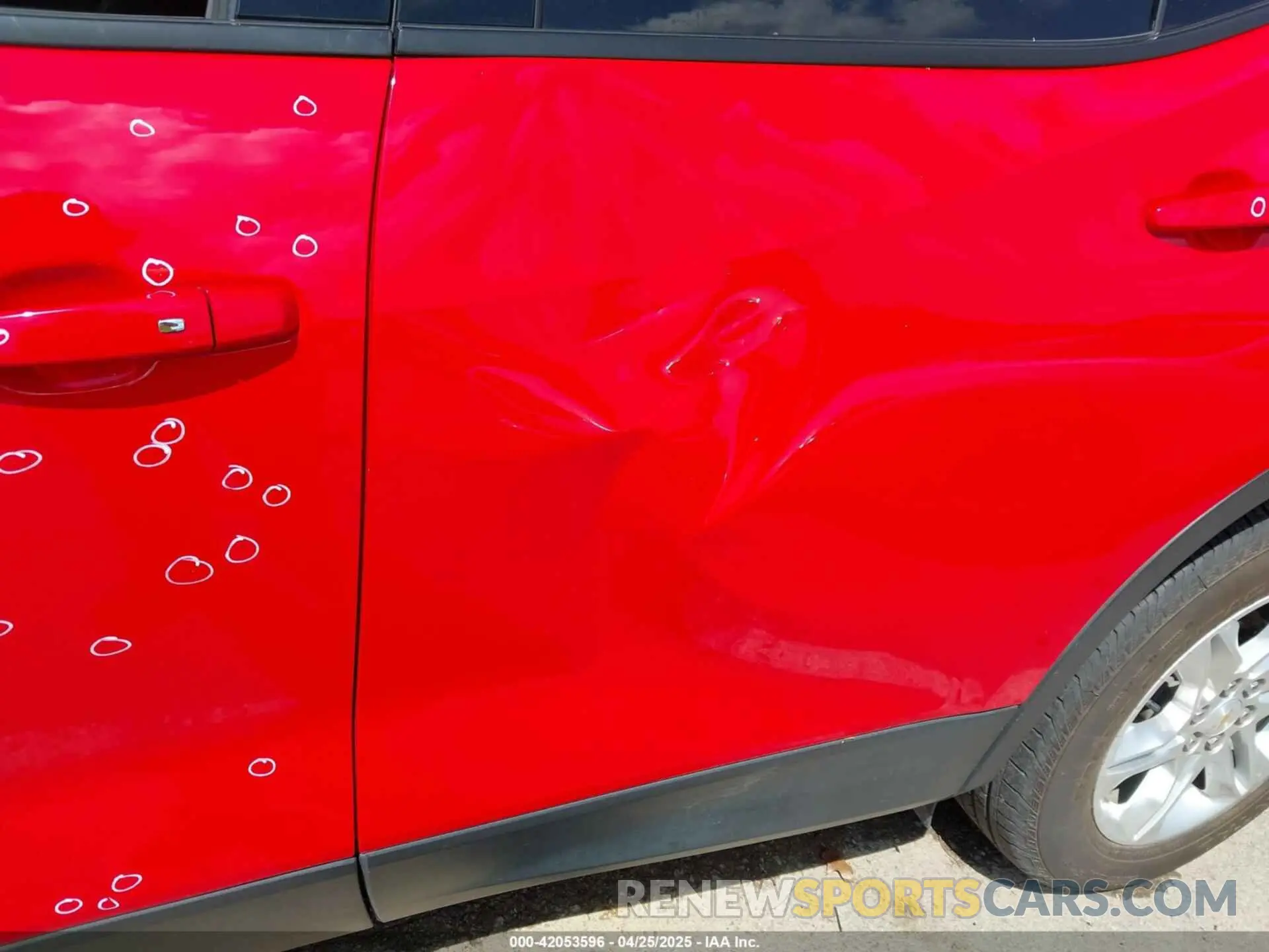 6 Photograph of a damaged car 3GNKBHR4XNS176035 CHEVROLET BLAZER 2022