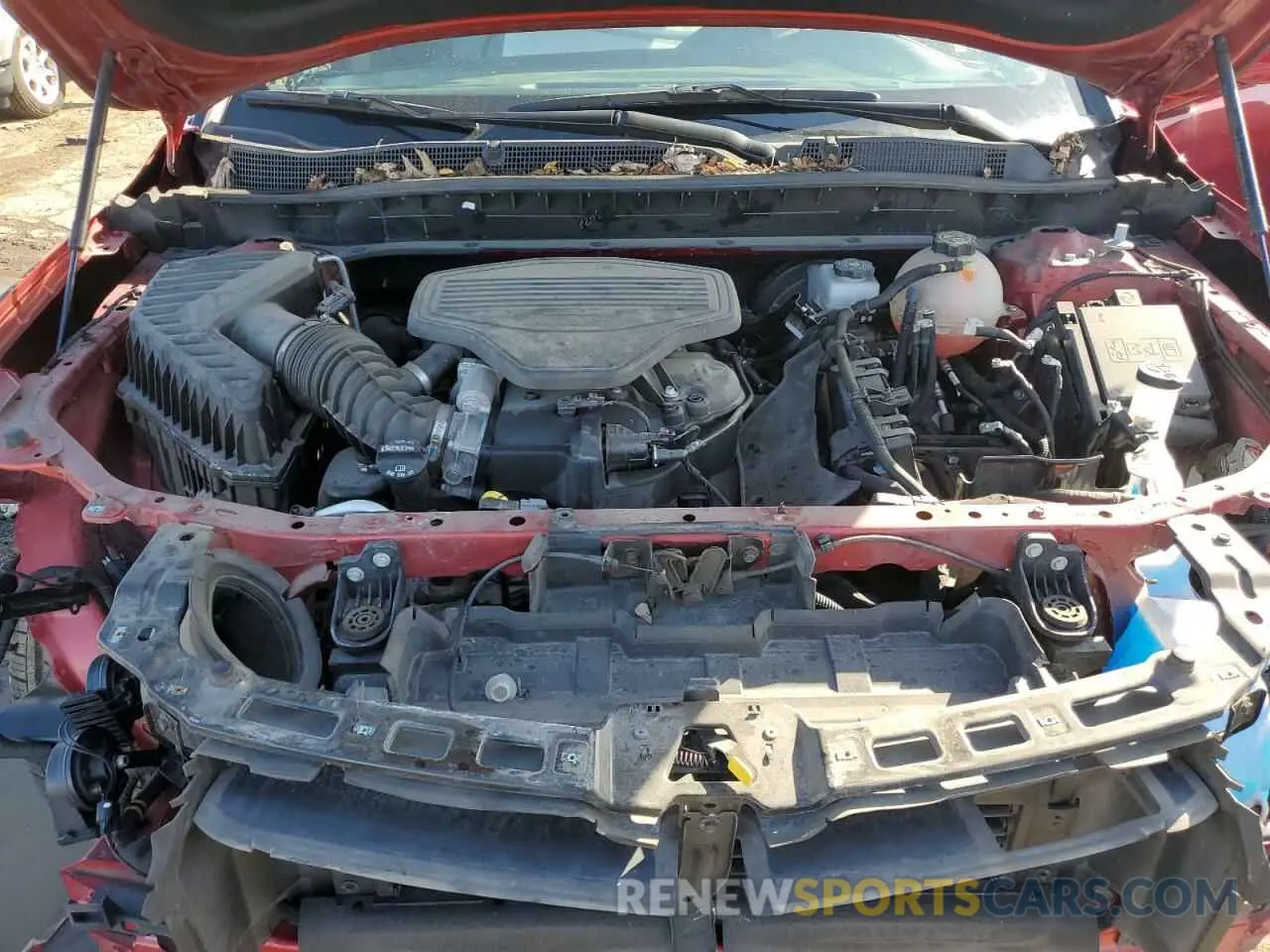 11 Фотография поврежденного автомобиля 3GNKBKRS8NS118193 CHEVROLET BLAZER 2022